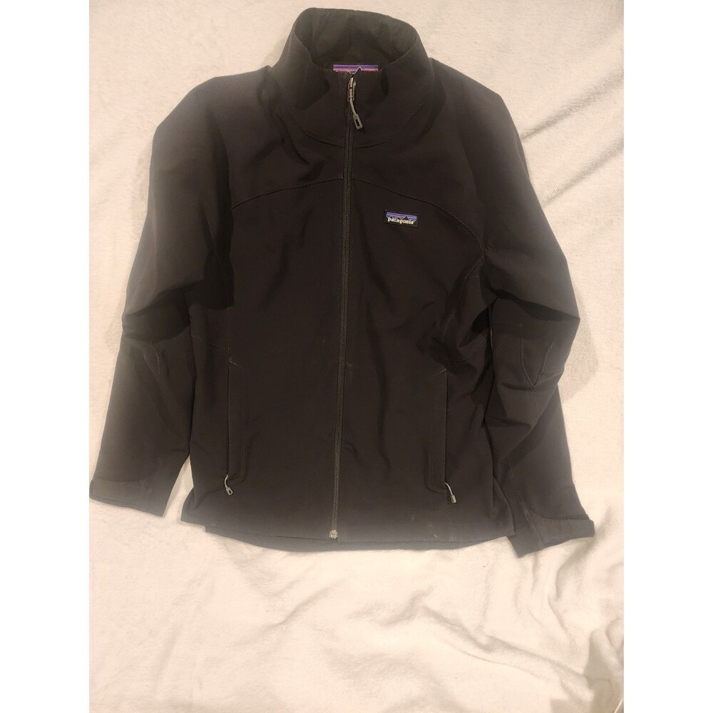 Patagonia Adze Jacket, Women's Soft Shell, Black Cozy